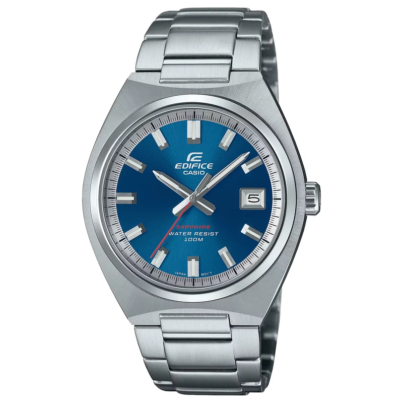 Montre Casio Edifice EFB-109D-2A Homme Argenté Bleu
