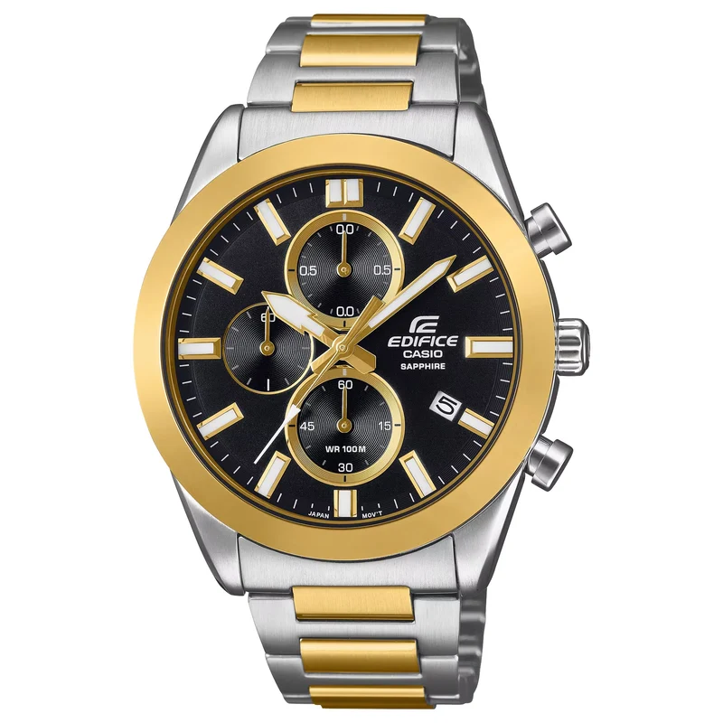 Montre Casio Edifice EFB-710SG-1A Homme Argenté Doré