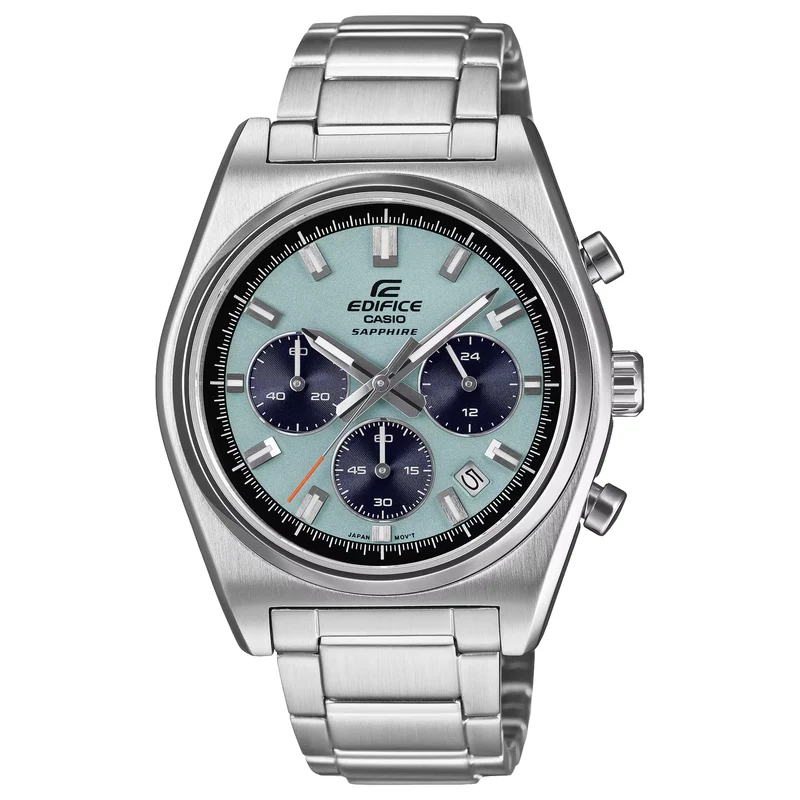 Montre Casio Edifice EFB-730D-2B Homme Argenté Bleu