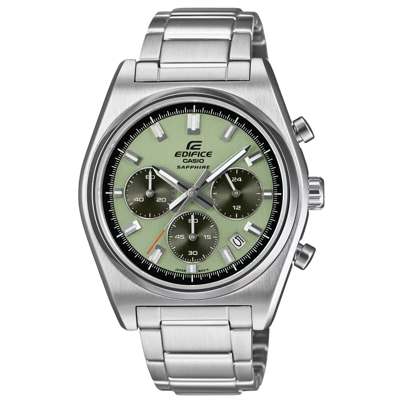 Montre Casio Edifice EFB-730D-3A Homme Argenté Vert