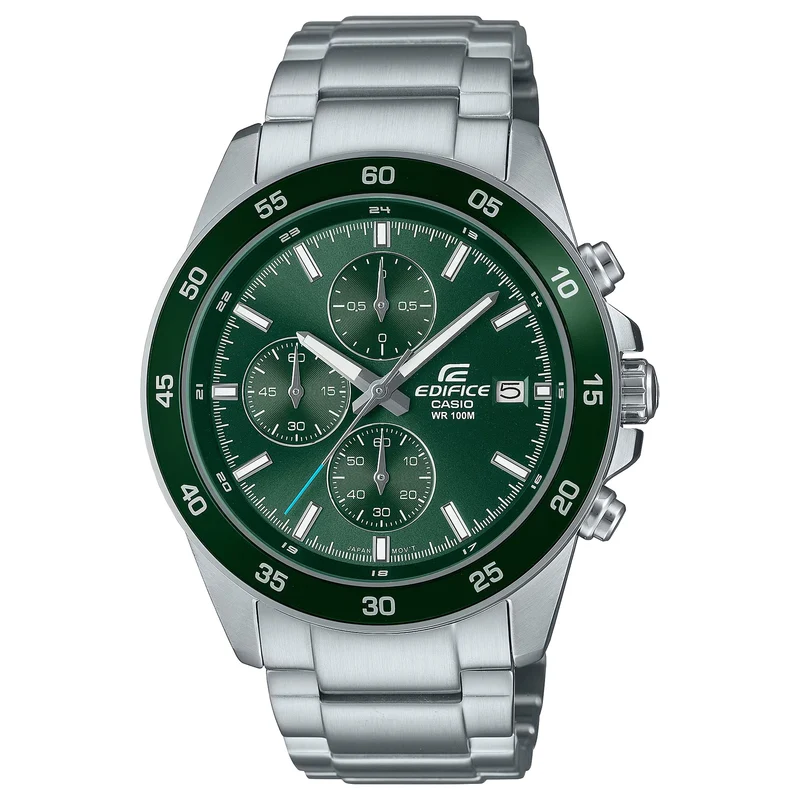 Montre Casio Edifice EFR-526D-3A Homme Argenté Vert