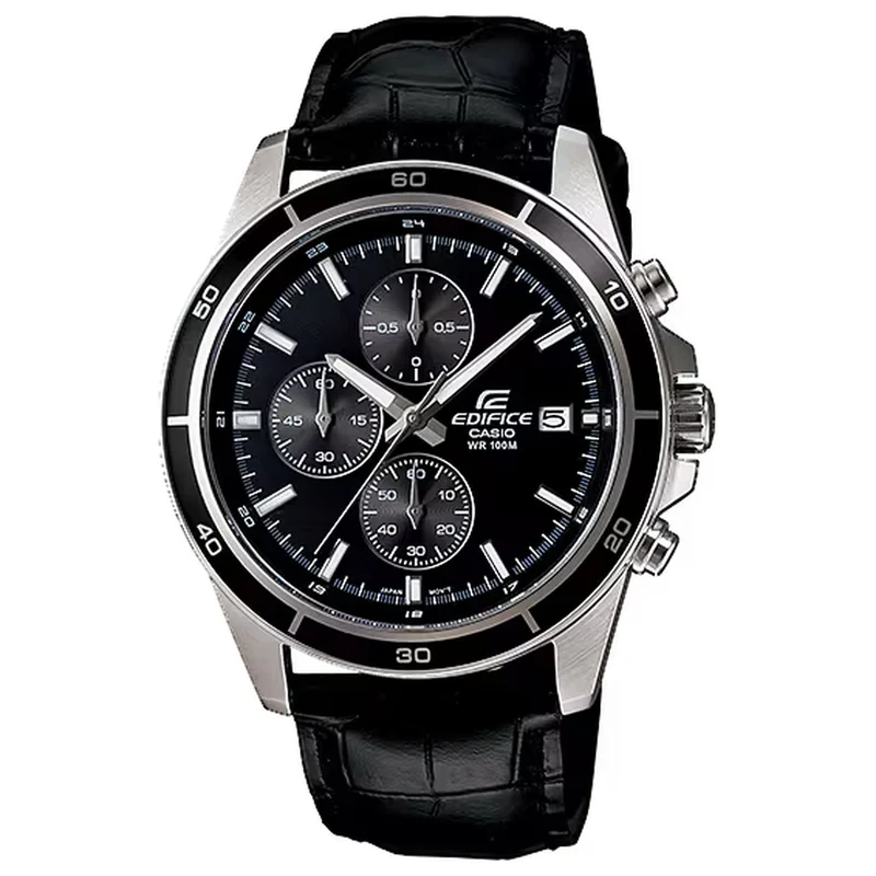 Montre Casio Edifice EFR-526L-1A Homme Argenté Noir