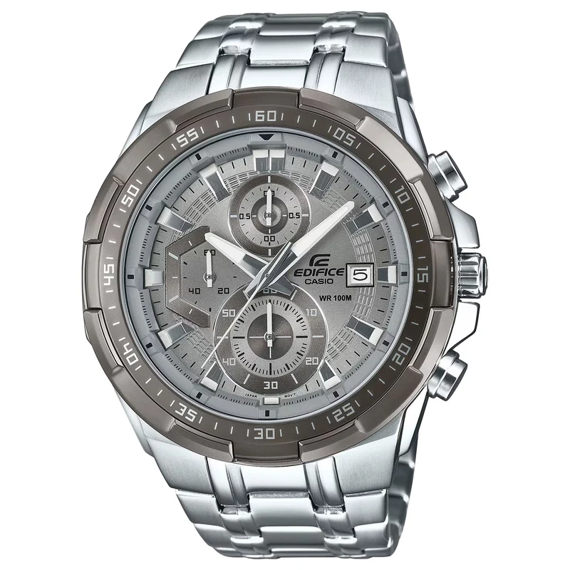 Montre Casio Edifice EFR-539DE-8A Homme Argenté Bronze