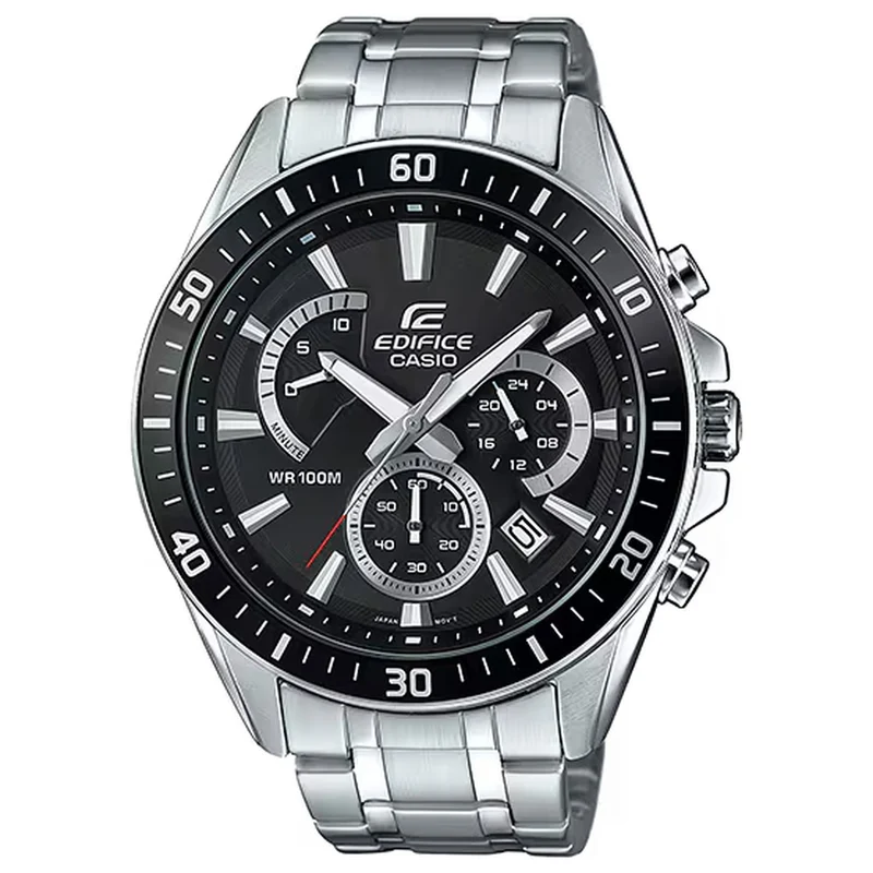 Montre Casio Edifice EFR-552D-1A Homme Argenté Noir