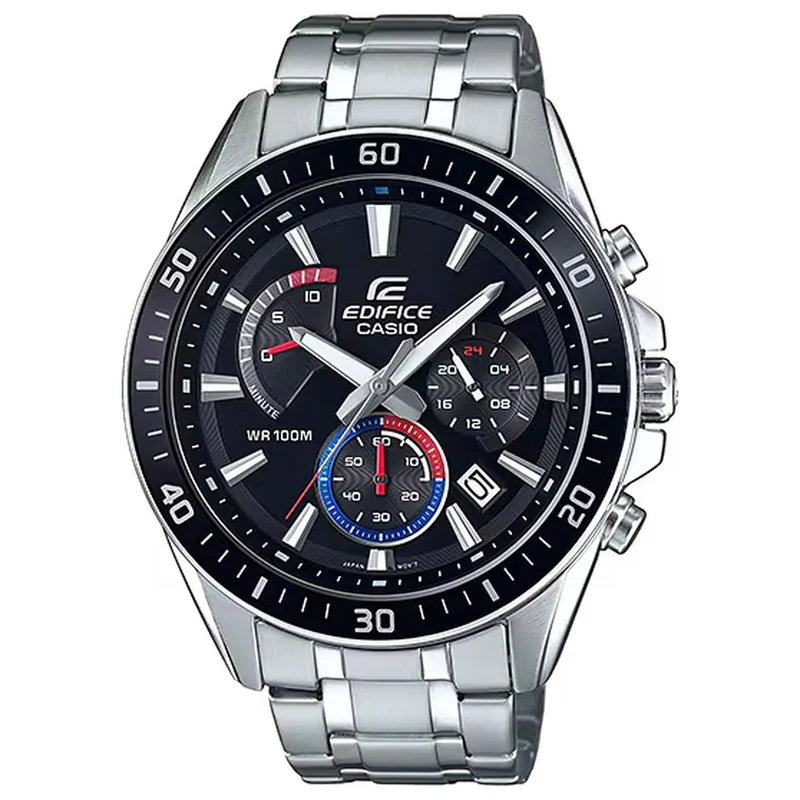 Montre Casio Edifice EFR-552D-1A3 Homme Argenté Noir