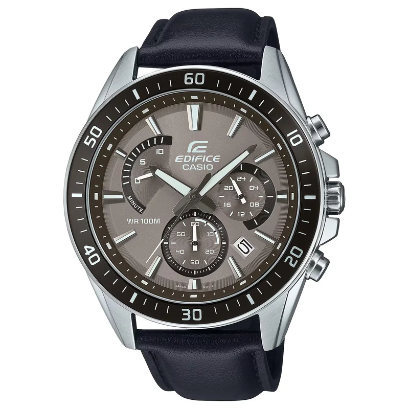 Montre Casio Edifice EFR-552L-5A Homme Argenté Noir