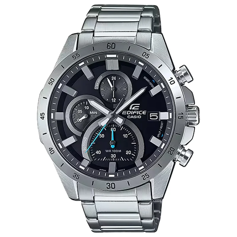 Montre Casio Edifice EFR-571D-1A Homme Argenté Noir