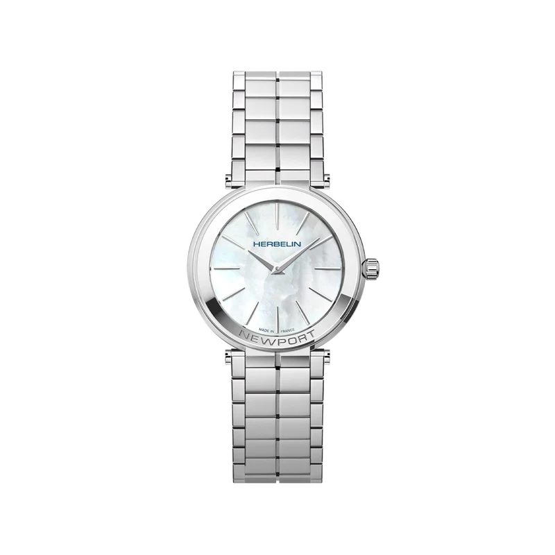 Michel Herbelin - Montre Newport Slim Argentée