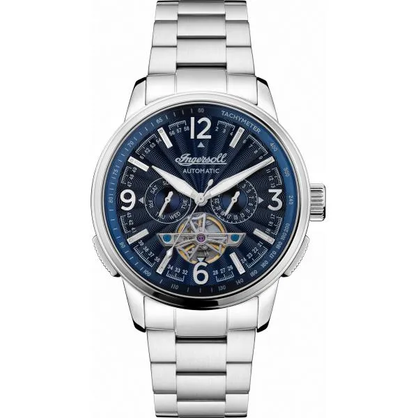 Ingersoll - Montre Homme The Regent Automatique Cadran Bleu