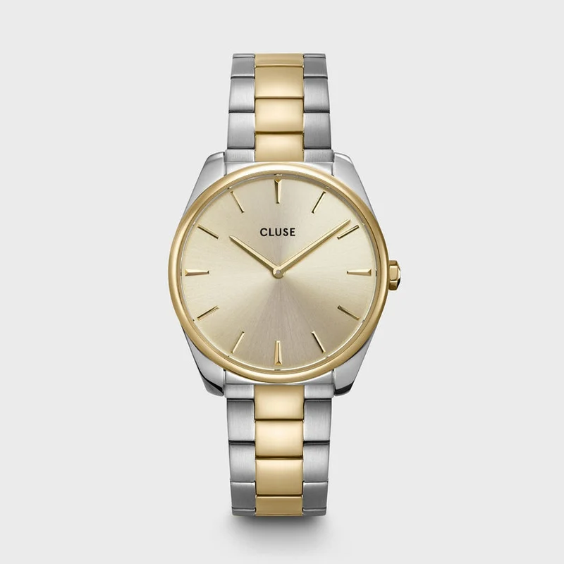 Cluse - Montre La Féroce Steel Bicolore