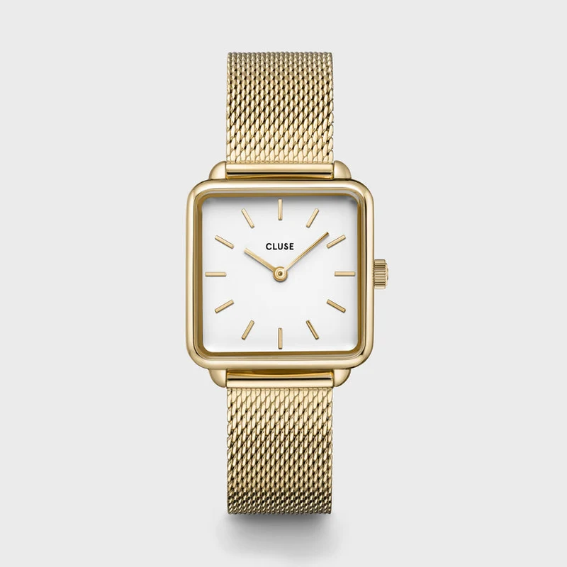 Cluse - Montre La Tétragone Dorée