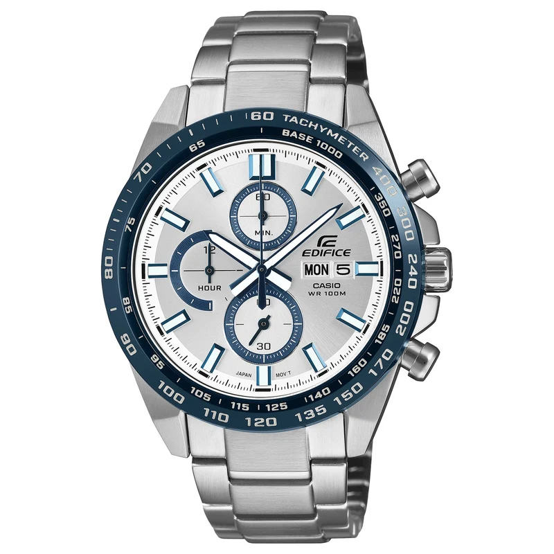 Montre Casio Edifice EFR-574DE-7A Homme Argenté Bleu