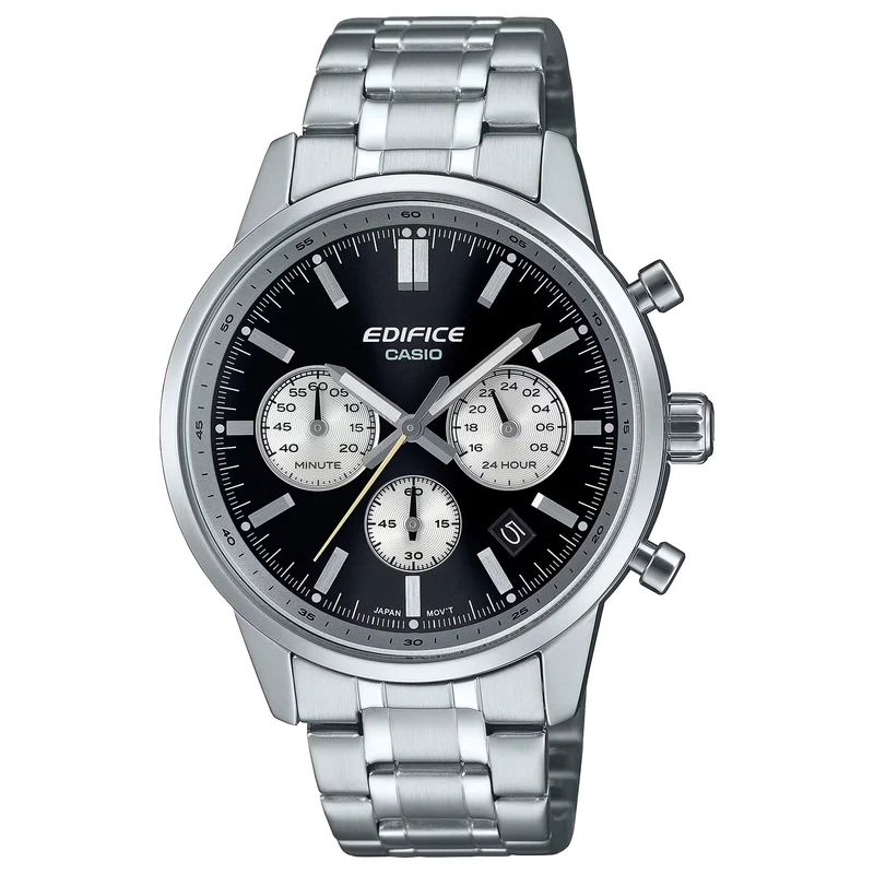 Montre Casio Edifice EFR-575D-1A Homme Argenté Noir