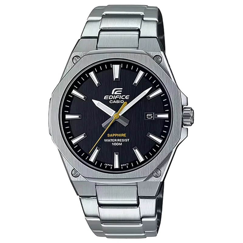 Montre Casio Edifice EFR-S108D-1A Homme Argenté Noir