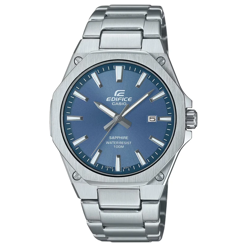 Montre Casio Edifice EFR-S108D-2A Homme Argenté Bleu