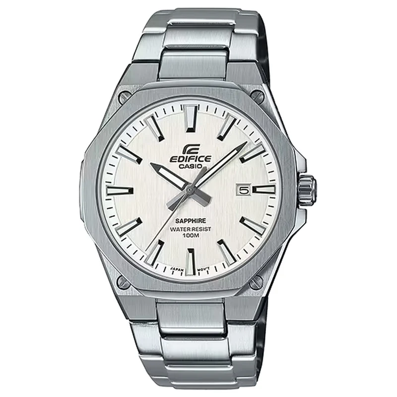 Montre Casio Edifice EFR-S108D-7A Homme Argenté Blanc