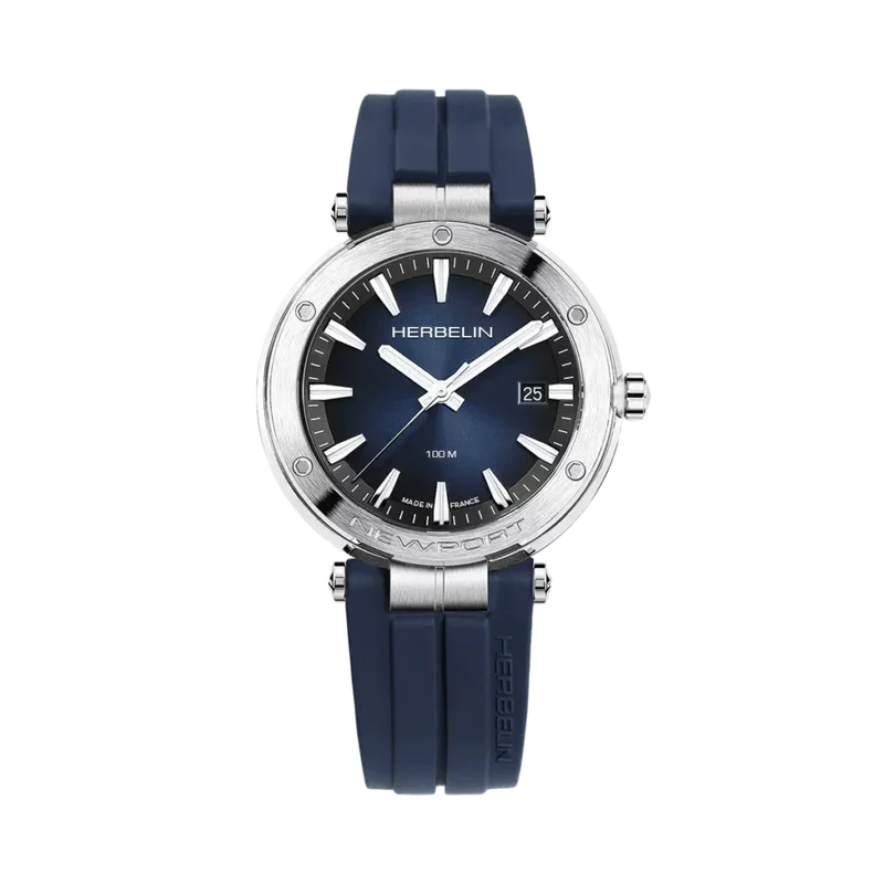 Michel Herbelin - Montre Newport Fond Bleu 12288/15CB
