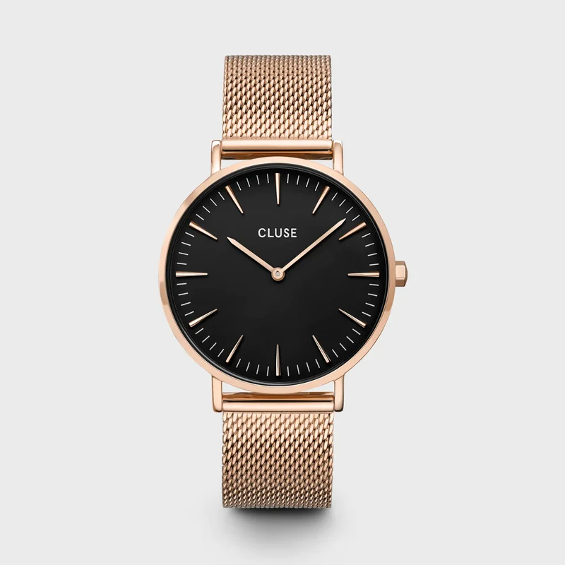 Cluse - Montre Femme Boho Chic Mesh Black