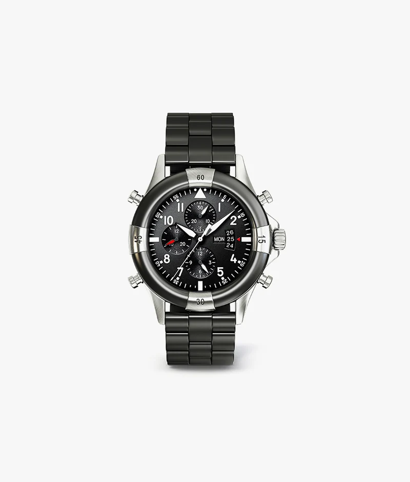 Black Stainless Steel Automatic