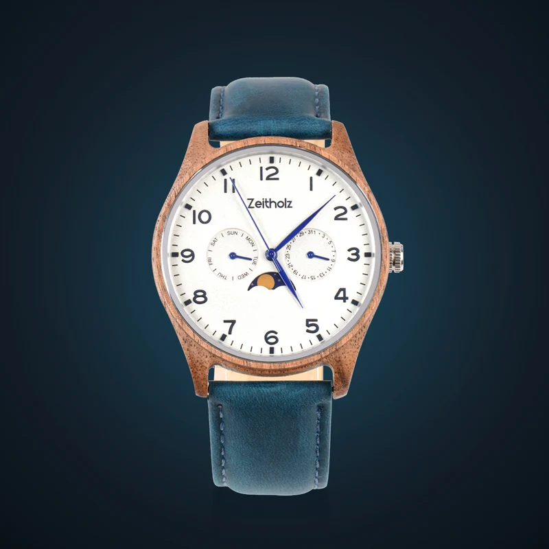 Klitten white Walnut wood 42mm