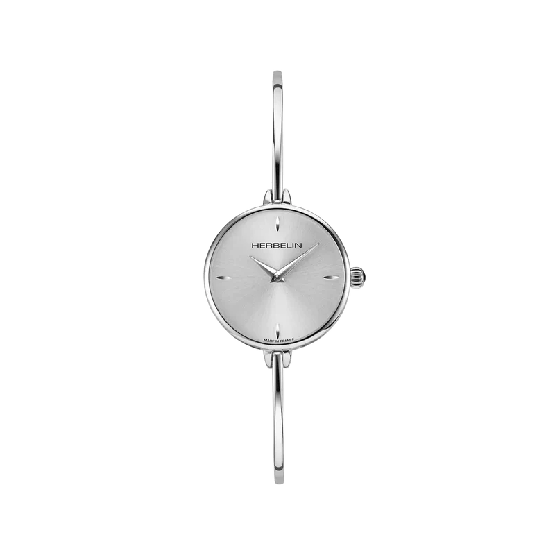 Michel Herbelin - Montre Fil Ronde Cadran Argenté 17206B11