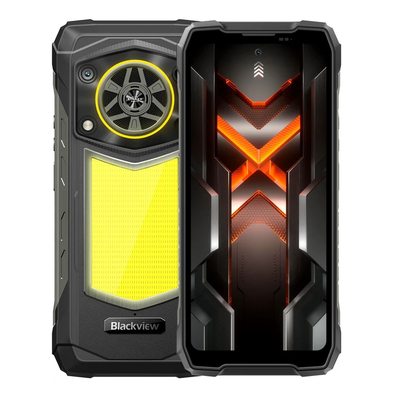 Blackview ROCK 5 – Smartphone Robuste 4G IP68/IP69K | 20 000 mAh, Enceinte Hi-Fi & Lampe de Camping