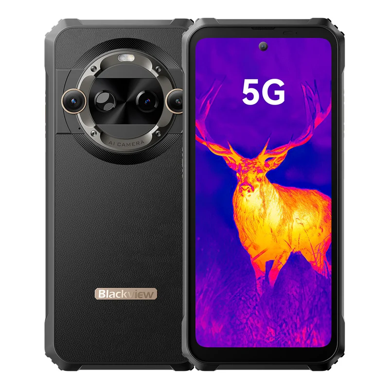 Blackview BL9000 Pro – Smartphone Robuste 5G | Caméra Thermique FLIR®, 50MP OIS, 12 Go+512 Go