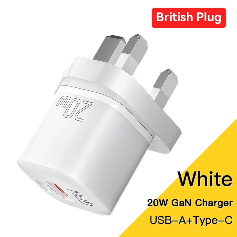 Essager 20W GaN Chargeur USB Type C PD Charge rapide Téléphone QC 3.0 Chargeurs rapides pour iPhone 14 13 12 11 Pro Max Mini iPad Chargement