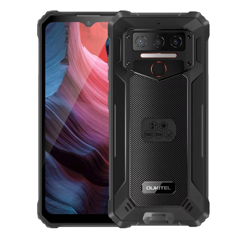 Oukitel WP23 Plus - Smartphone Robuste 4G, Batterie 10 600 mAh, 8 Go Ram 256 Go Rom
