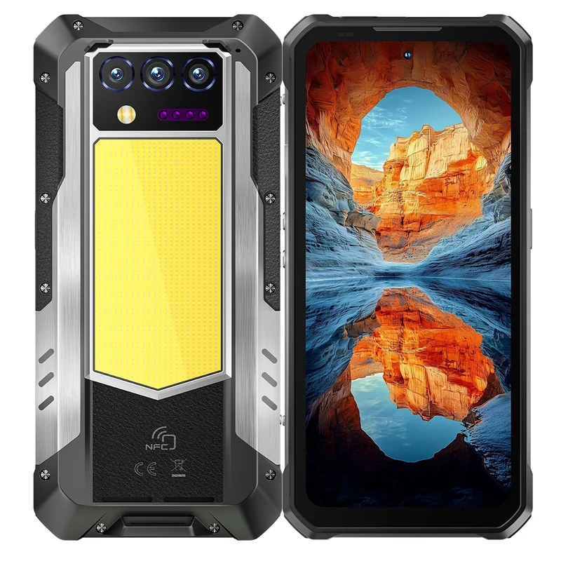 Oukitel WP100 Titan - Le premier smartphone durci de 33 000 mAh au monde avec projecteur intégré