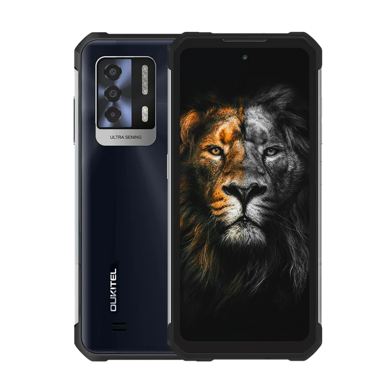 Oukitel WP17 - Smartphone Robuste 6.78'' FHD+, Grosse batterie 8 300 mAh, 8 Go de RAM + 128 Go de ROM, Triple caméra 64MP + 20MP + 2 MP (Vision Nocturne)