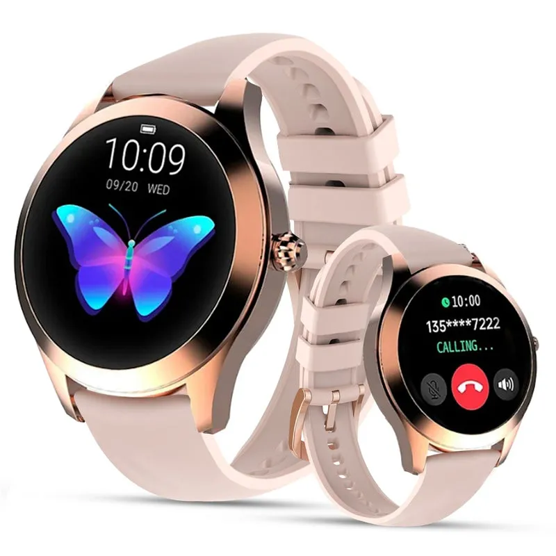 Round 2 Montre Connectée Femme Appel téléphone| Assistance Vocale