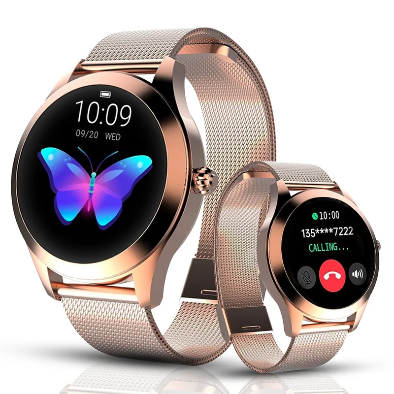 Round 2 Montre Connectée Femme Appel téléphone Assistance Vocale