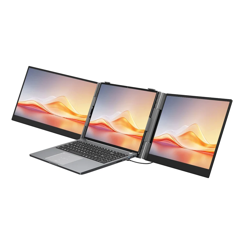 Blackview DCM6 Pro – Double Moniteur Portable 14" | Extension d'Écran USB-C pour Ordinateur Portable