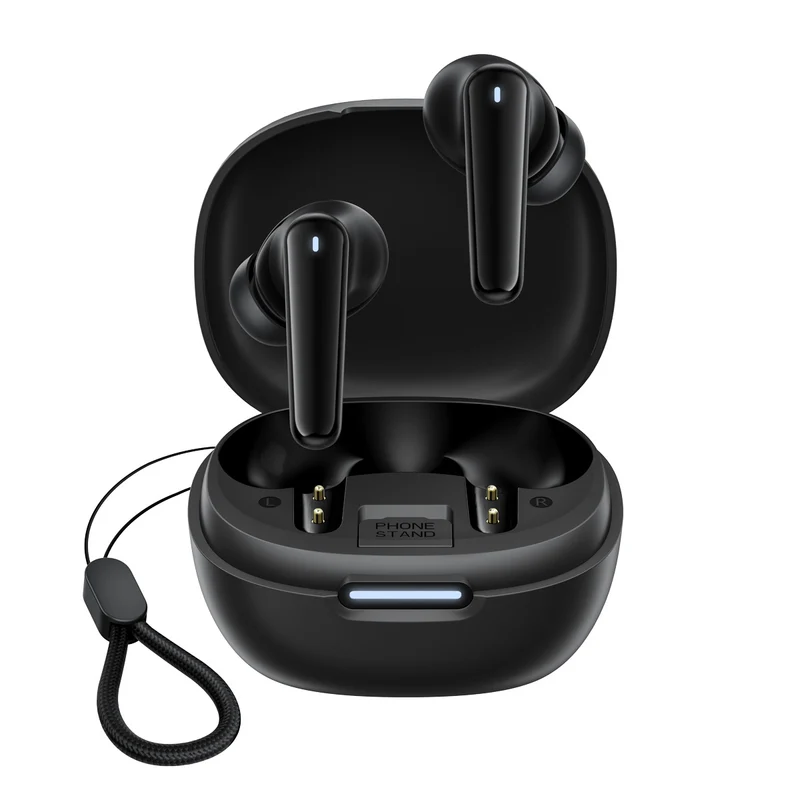 Blackview AirBuds 17 – Écouteurs Bluetooth TWS | ANC + ENC, Socle Téléphone Intégré, IPX4