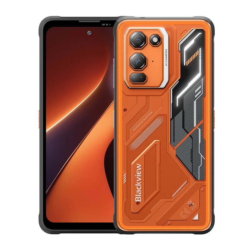 Blackview FORT 200 – Smartphone Robuste 4G IP68/IP69K | Caméra 108MP + Vision Nocturne, Charge Sans Fil, 5000 mAh