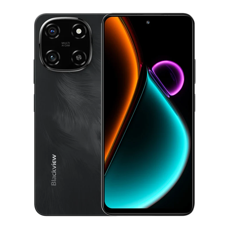 Blackview Color 6 Smartphone 4G – Processeur MediaTek Helio G81 – Écran 6,67 pouces 90 Hz – 8 Go RAM + 128/256 Go – Caméra Principale 50 MP + Selfie 13 MP