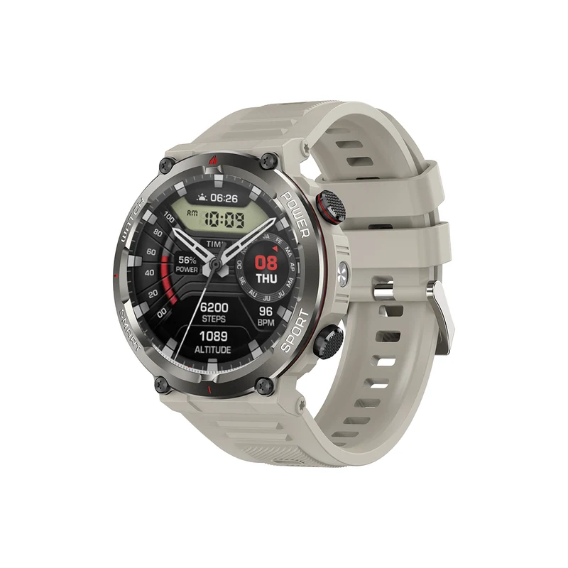 Blackview W50 Pro – Montre Connectée Robuste IP68 avec Lampe Torche LED – Écran 1,45"