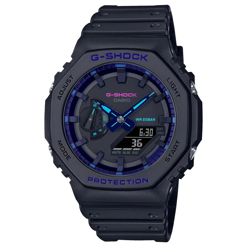 Montre Casio G-Shock GA-2100VB-1A Homme Noir