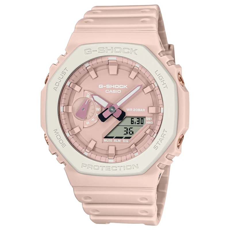 Montre Casio G-Shock GA-2110SL-4A7 Homme Rose Blanc