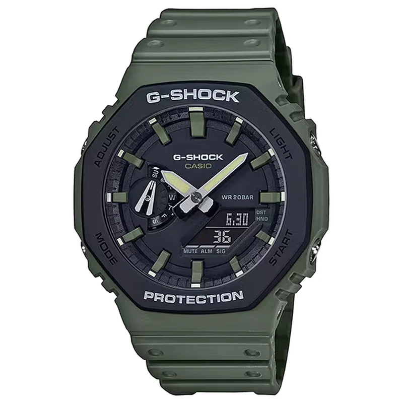 Montre Casio G-Shock GA-2110SU-3A Homme Vert Noir