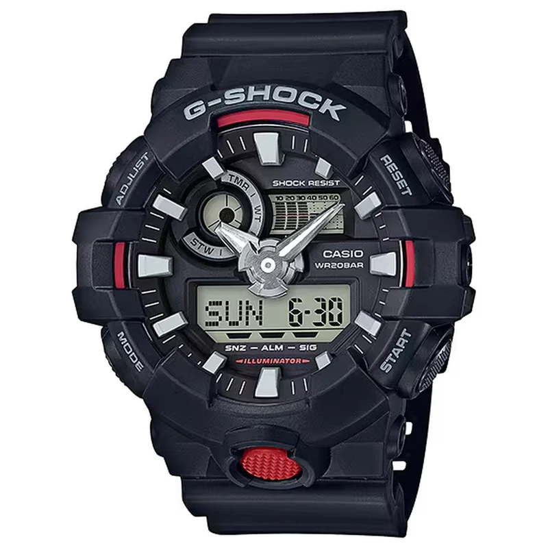 Montre Casio G-Shock GA-700-1A Homme Noir