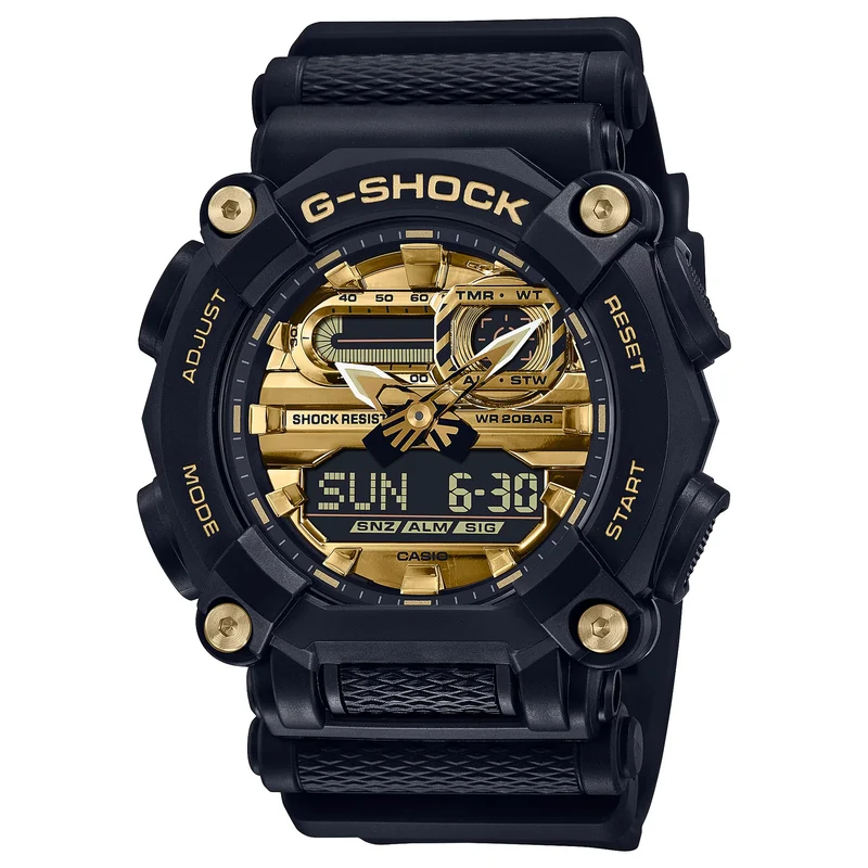 Montre Casio G-Shock GA-900AG-1A Homme Noir Doré