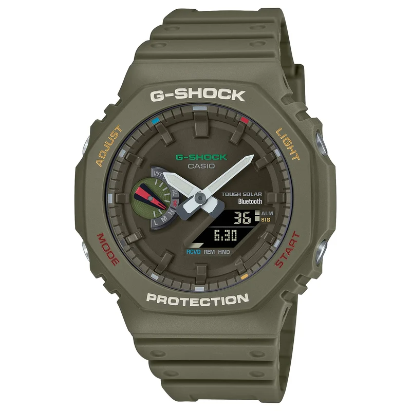 Montre Casio G-Shock GA-B2100FC-3A Homme Vert