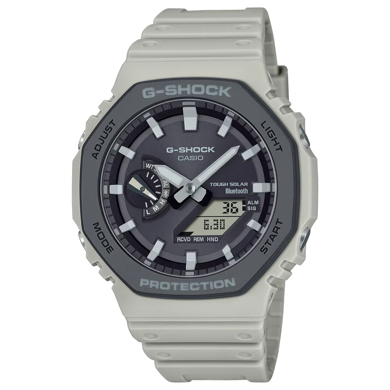 Montre Casio G-Shock GA-B2100LUU-5A Homme Blanc Gris