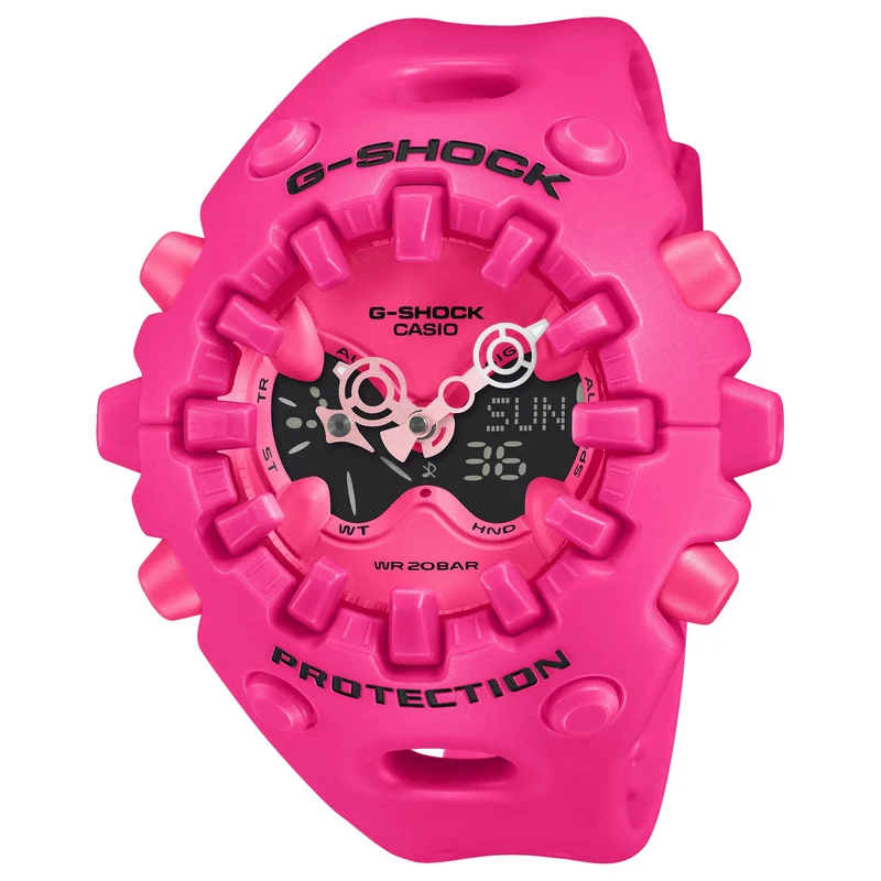 Montre Casio G-Shock GA-V01-4A Homme Rose