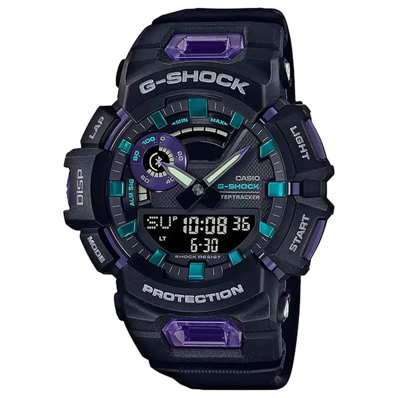 Montre Casio G-Shock GBA-900-1A6 Homme Noir Violet