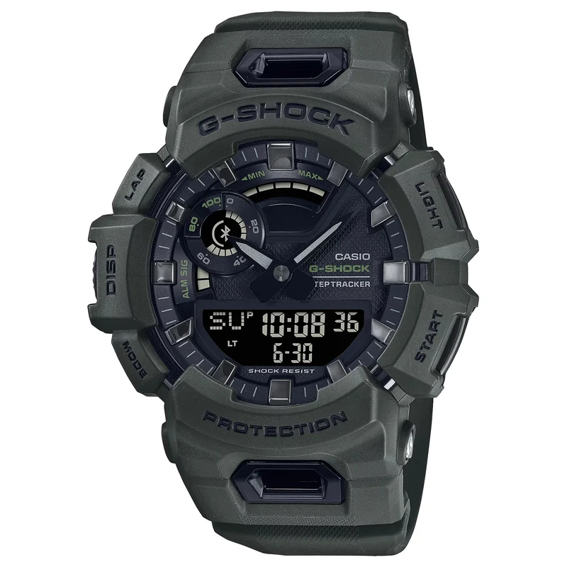 Montre Casio G-Shock GBA-900UU-3A Homme Noir Vert