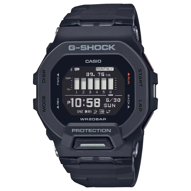 Montre Casio G-Shock GBD-200-1 Homme Noir