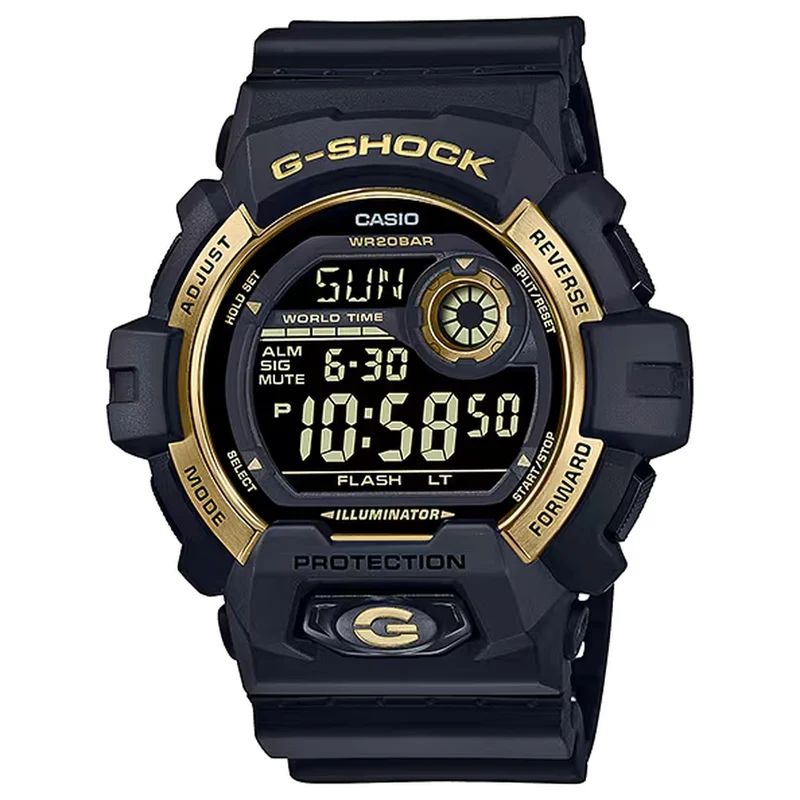 Montre Casio G-Shock G-8900GB-1 Homme Noir Doré